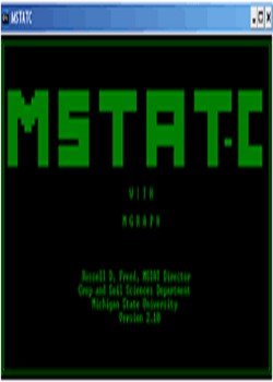 اموزش نرم افزار Mstatc