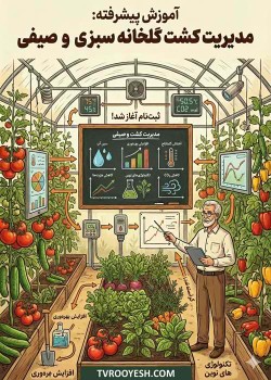 آموزش مدیریت گلخانه سنتی تا هوشمند با نکات طلایی