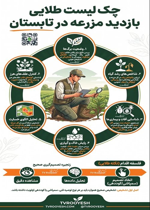 چک لیست طلایی بازدید مزرعه در تابستان