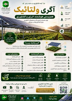 آگری ولتائیک: همزیستی هوشمند انرژی و کشاورزی